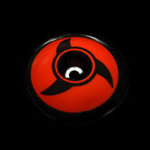 Cosplay NARUTO Mangekyou Red Prescription  Colored Contact Lenses